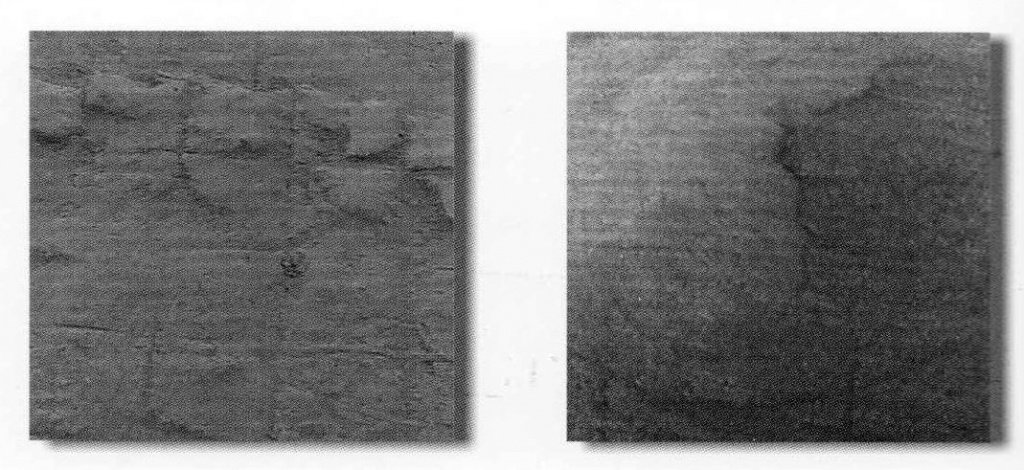 Поверхность бетона до и после обработки
