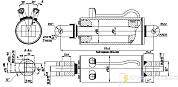Гидроцилиндр МС125/50х200-3(4).44.1