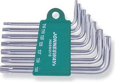 Комплект угловых ключей Jonnesway H08M07S