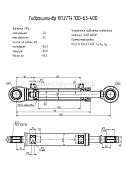 Гидроцилиндр КГЦ 774.100-63-400