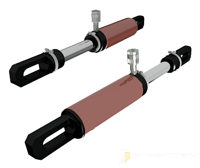 Домкрат гидравлический тянущий ДО30Г150