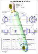 Гидроцилиндр ЦГ-80.50х400.22