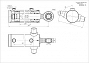 Гидроцилиндр ЦГ-100.50х300.08