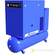 Винтовой компрессор на ресивере 500 л. с осушителем, с частотным регулятором REMEZA ВК20E-8(10/15)-500ДВС