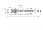 Гидроцилиндр ЦГ-125.70х500.67