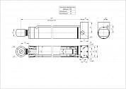 Гидроцилиндр ЦГ-63.35х410.22